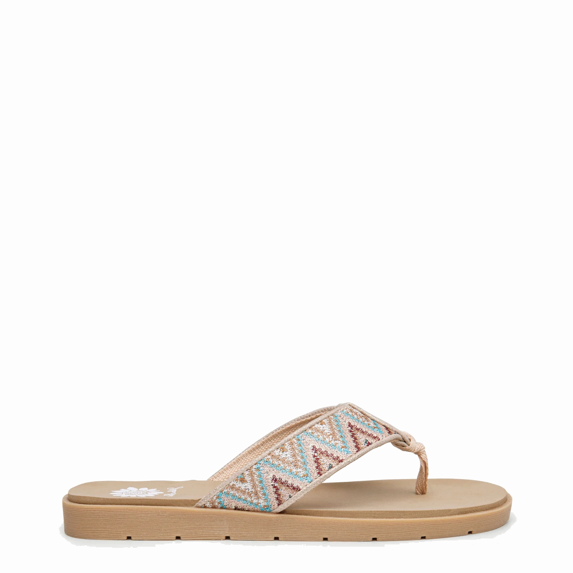 Fidda Natural Multi Arches Flip Flops