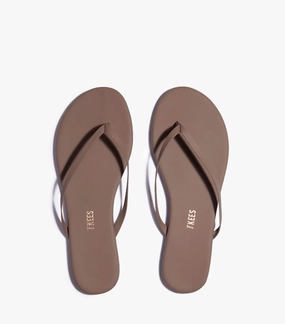 TKEES - Lily Liners - Biscuit Rhinestone Sandals Heels