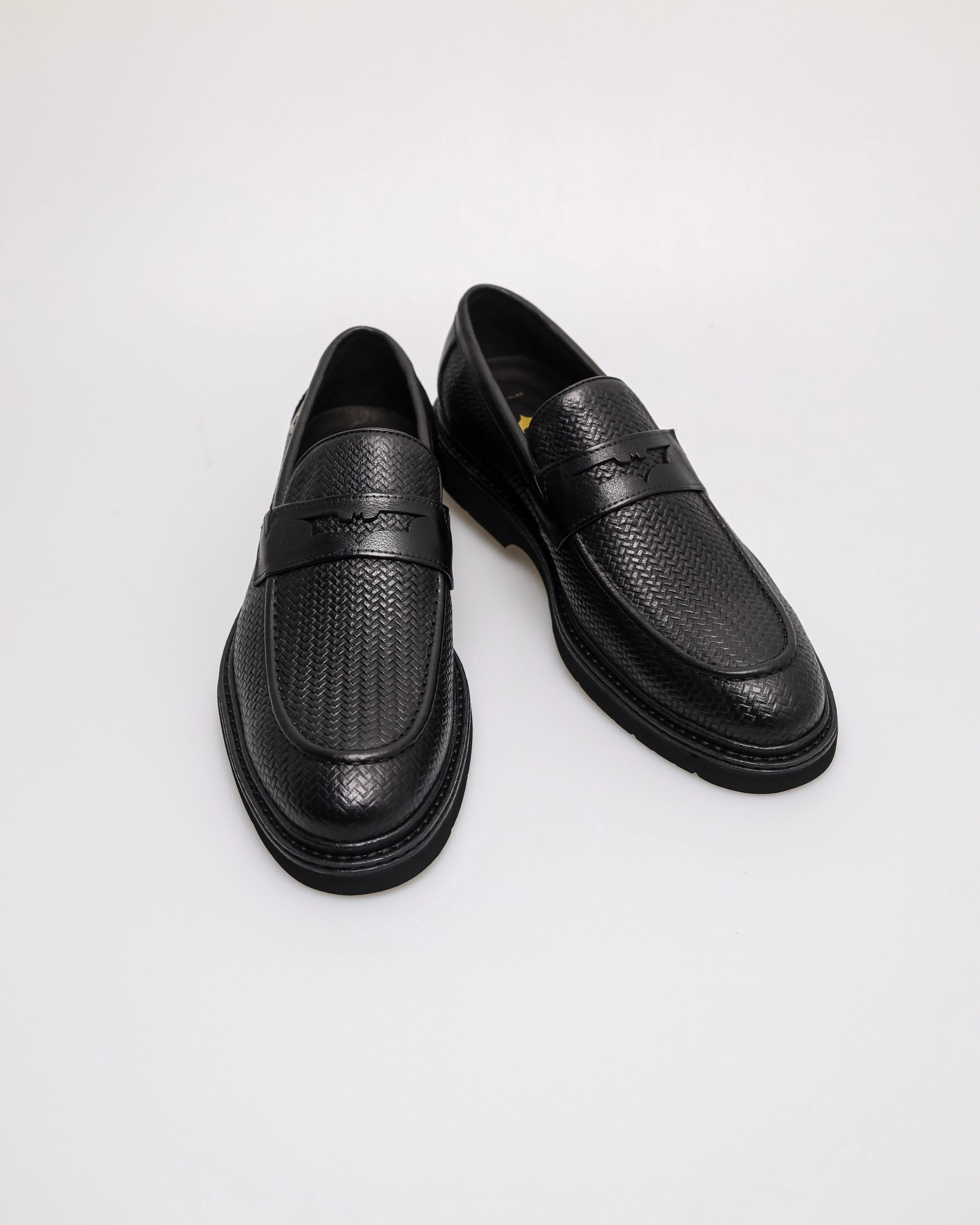 Loafers With Crystals Tomaz DM015 Gotham Knight Penny Loafers