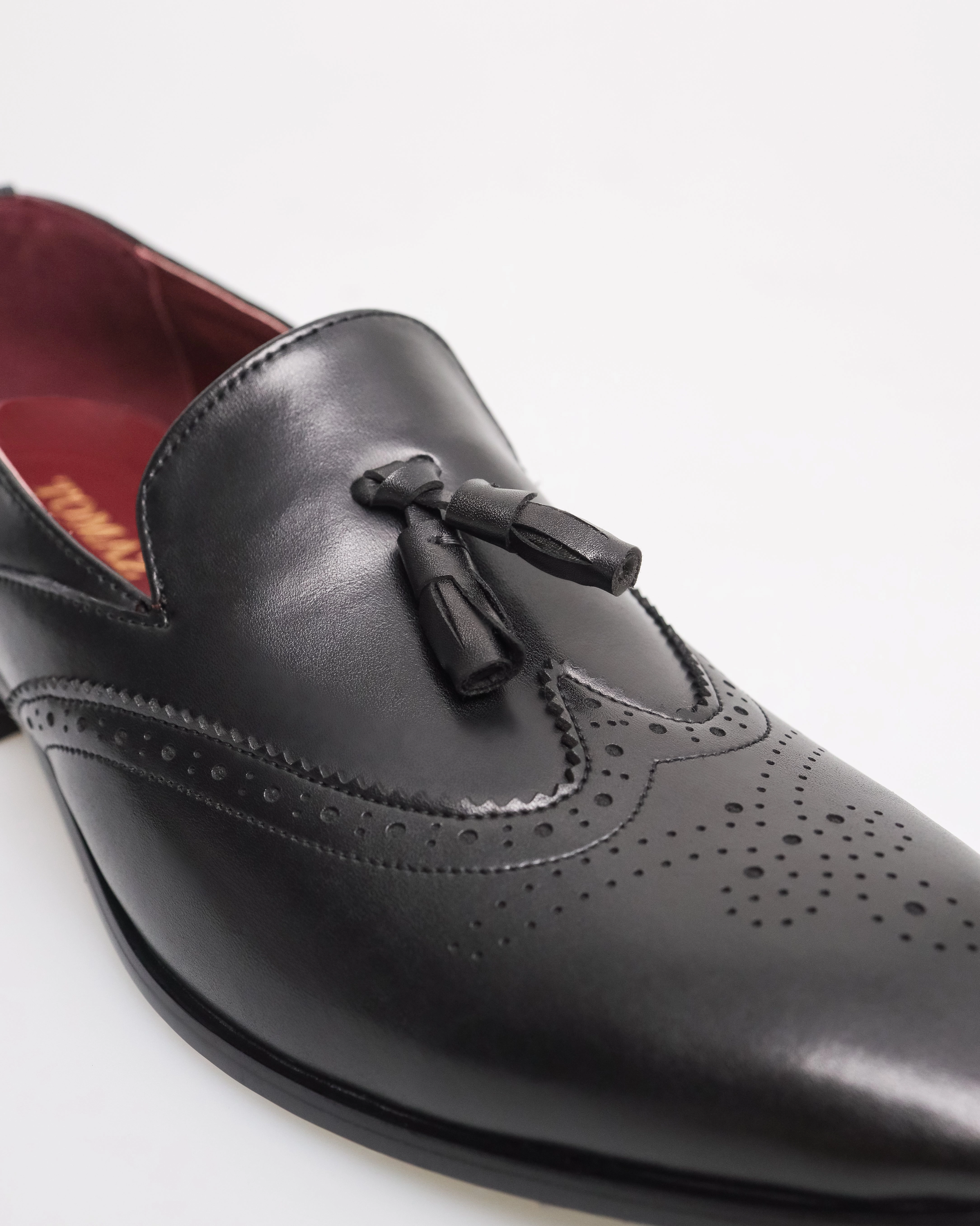 Width Penny Loafers Tomaz HF100 Men's Wingtip Tassel Loafer