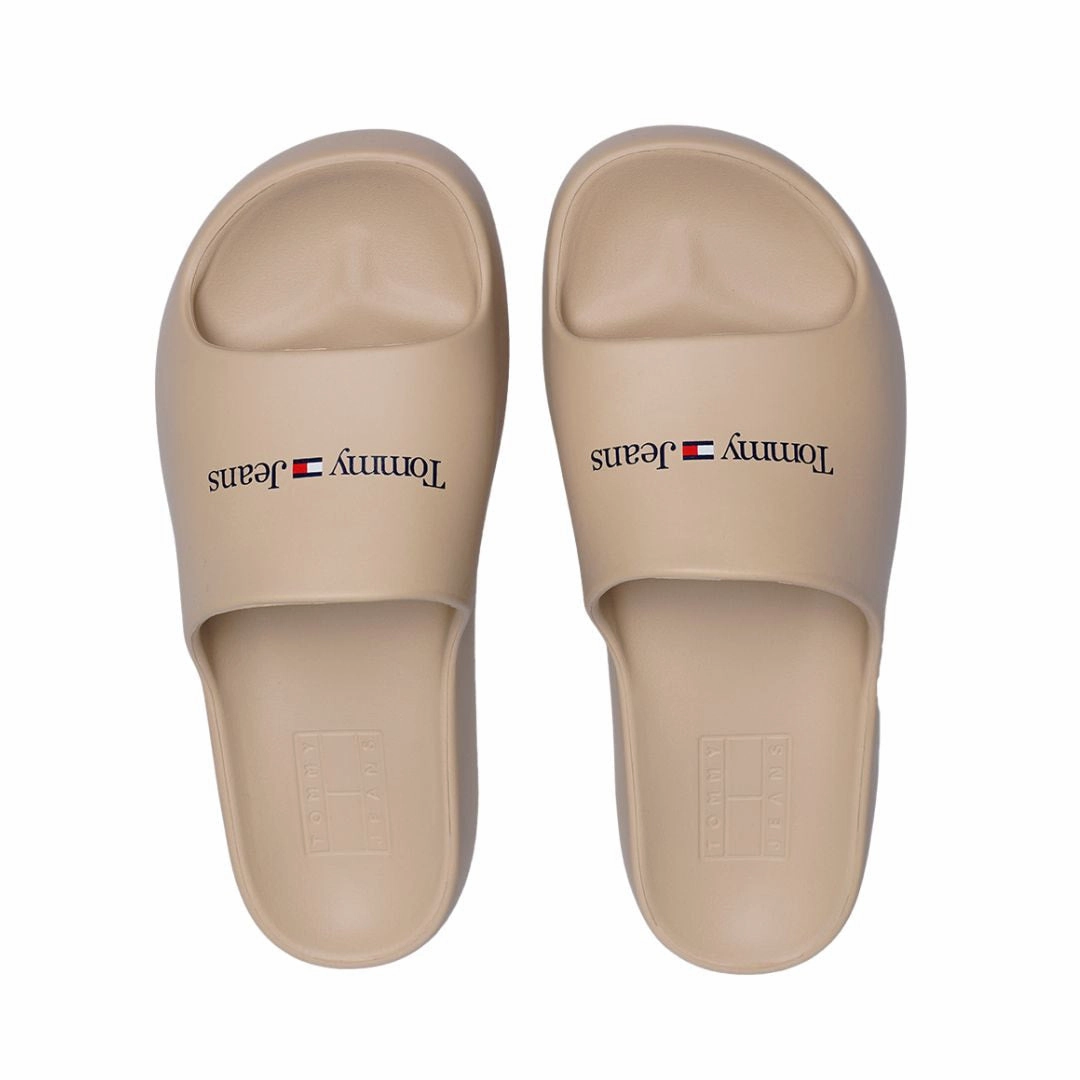 Tommy Hilfiger Chunky Flatform Pool Slides - BEG Hello Kitty Slippers Forever 21