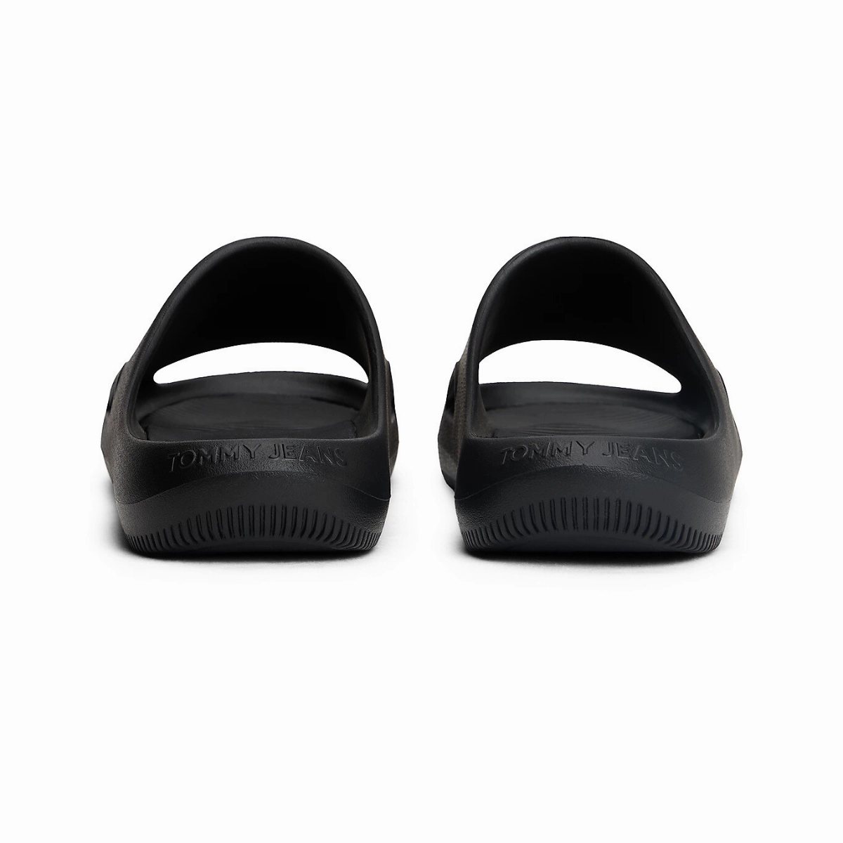 Tommy Hilfiger Cutout Embossed Pool Slides - BLK Vera House Slippers