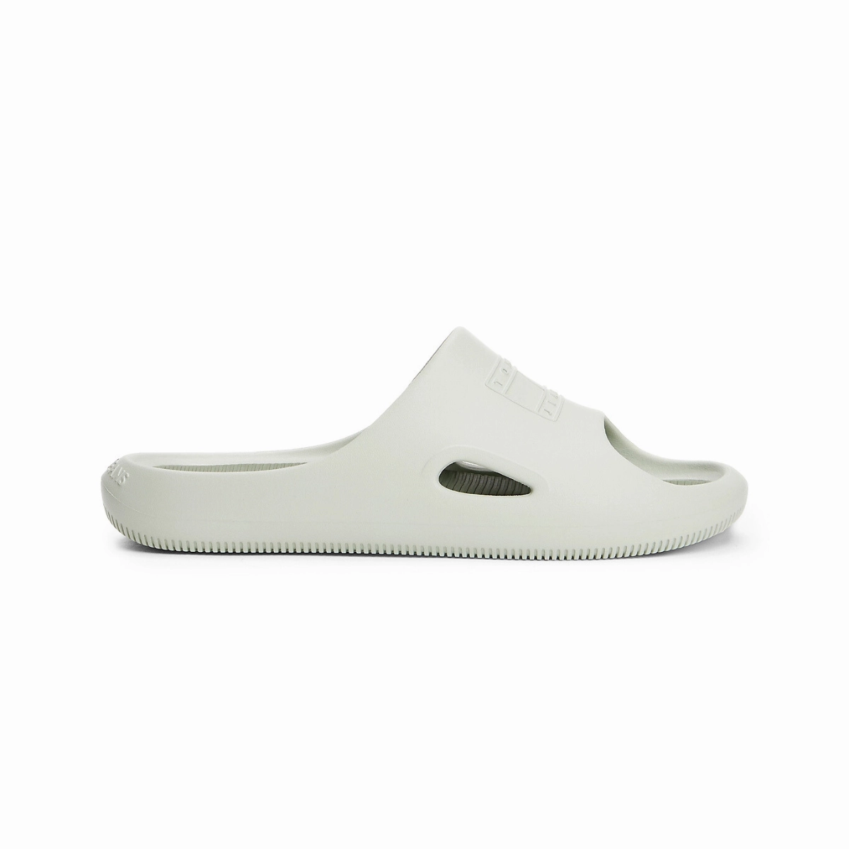 Tommy Hilfiger Cutout Embossed Pool Slides - MNT Comfy Feet Slippers