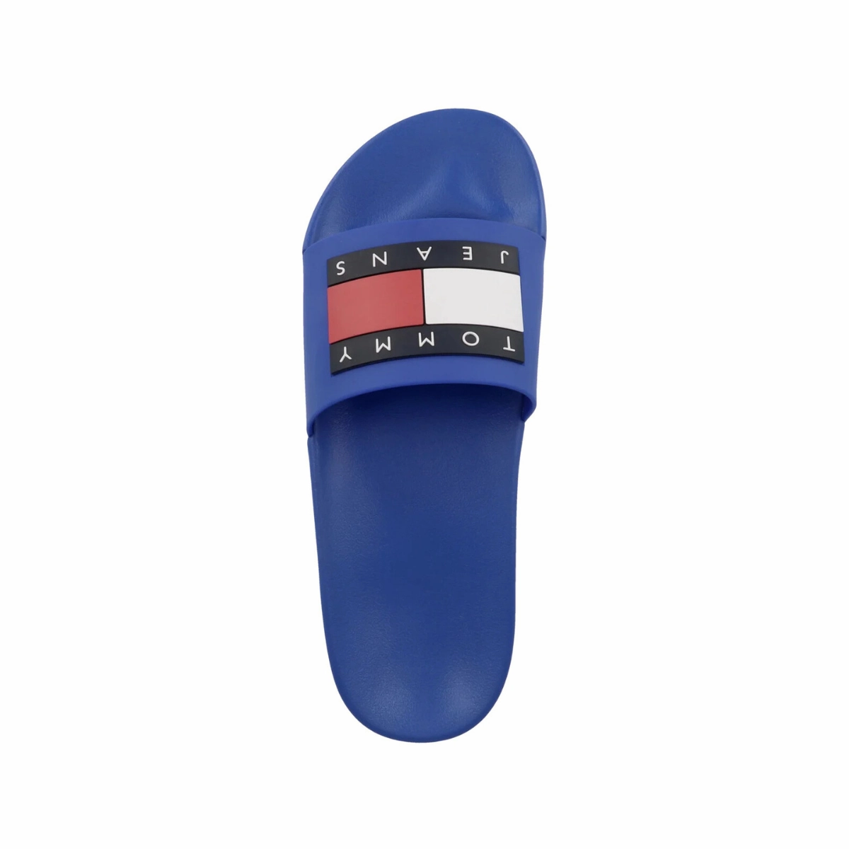 Tommy Hilfiger Essential Flag Badge Pool Slides - BLU Socks Slippers