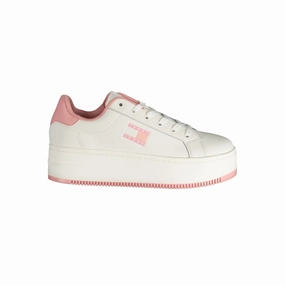 Tommy Hilfiger Pink Polyester Sneaker Maison Margiela High Top Sneakers