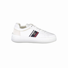 Steve Madden Ladies Sneakers Tommy Hilfiger White Polyester Sneaker