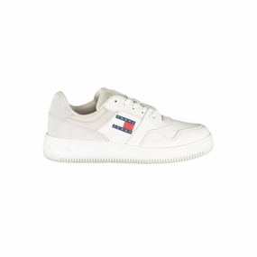 Most Popular Sneakers 2024 Tommy Hilfiger White Polyester Sneaker