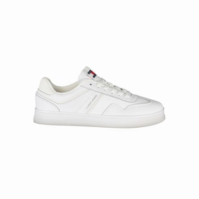 Tommy Hilfiger White Polyethylene Women Sneaker Air Pump Sneakers