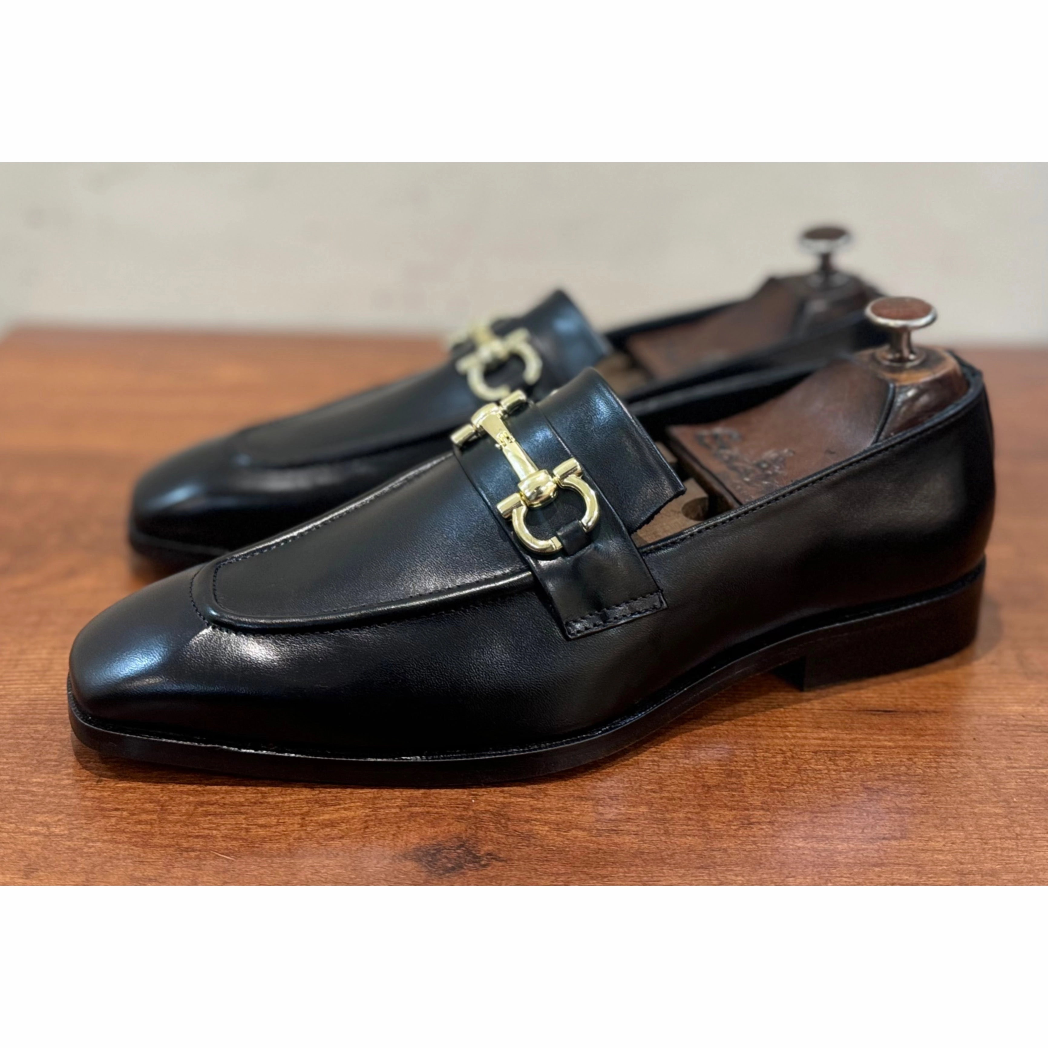 Black Horsebit Loafers Loafers Sylke