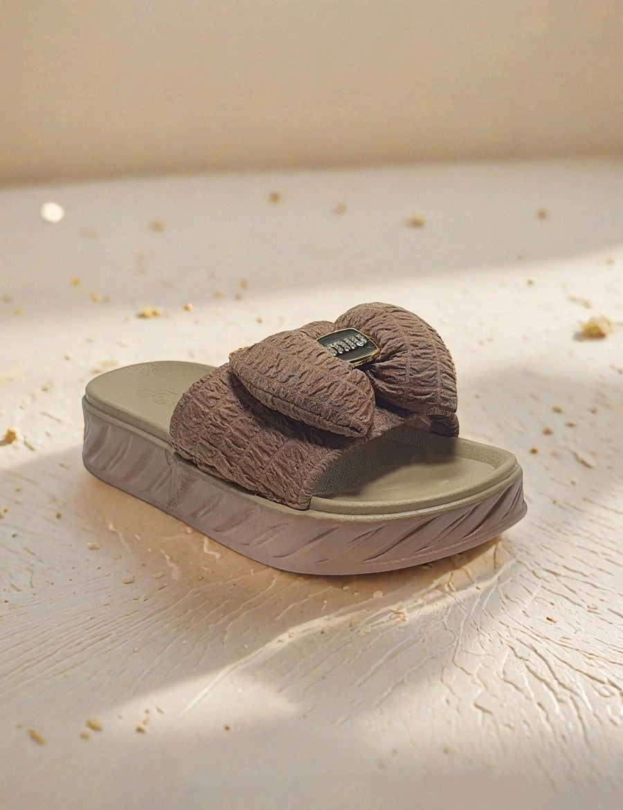 Explorer Slippers Brown Soft Washable Slipper