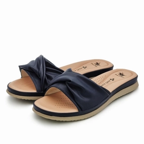 Croft And Barrow Flat Shoes Twisted Vamp Flat Sandals