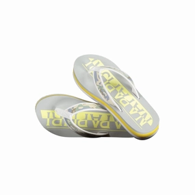 Napapijri Yellow Polyester Sandal Sandals With Small Platform