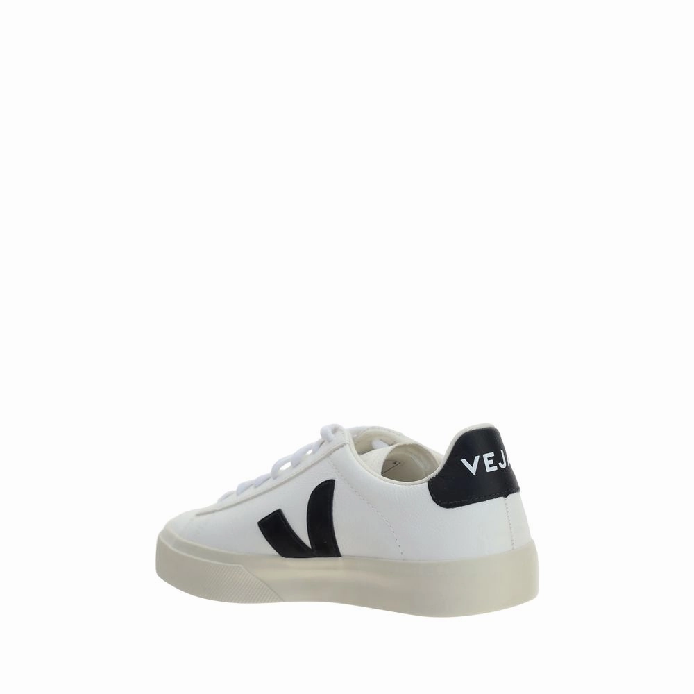 Carolina Herrera Sneakers Veja White Calf Leather Bos Taurus Low Top Sneakers