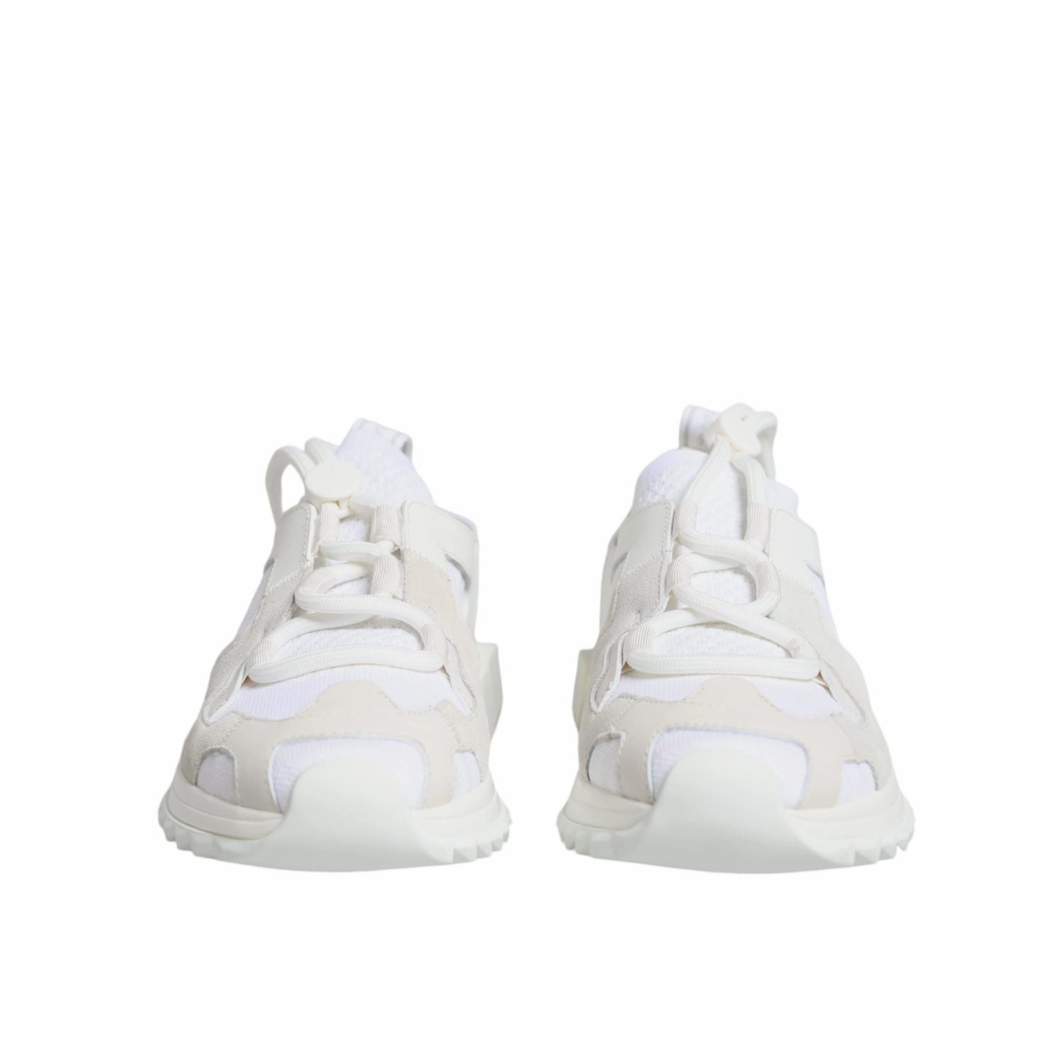 Dolce & Gabbana White Mesh Sorrento Trekking Sneakers Shoes Sneakers In Trend