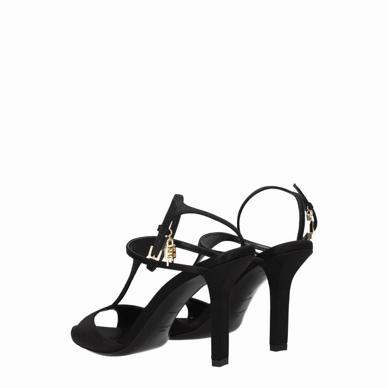 Givenchy Black Satin Stiletto Heel Sandals Amazon Orthopedic Sandals