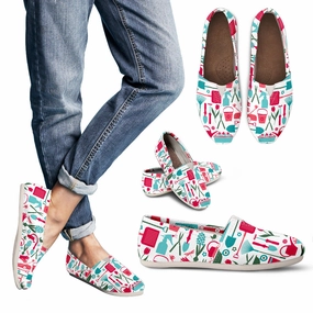 GARDEN TOOLS PATTERN CASUAL SHOES - FREE SHIPPING WORLDWIDE Top Casual Shoe