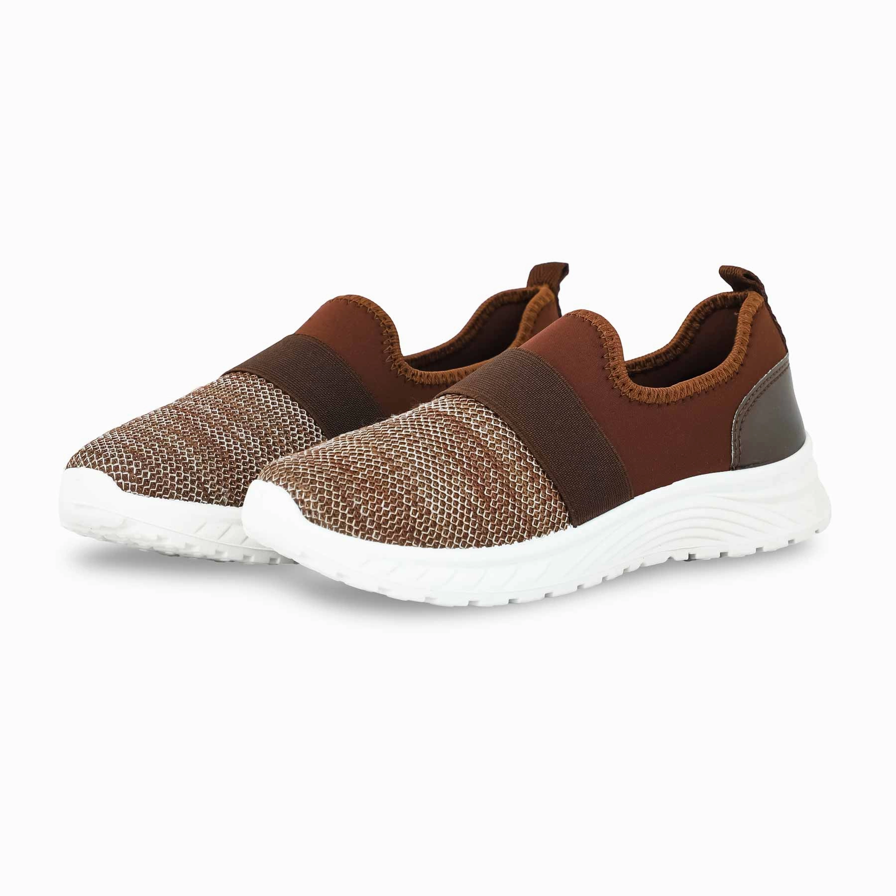 Buy Casual Dress Shoes Brown Casual Sneaker For Women AT9098
