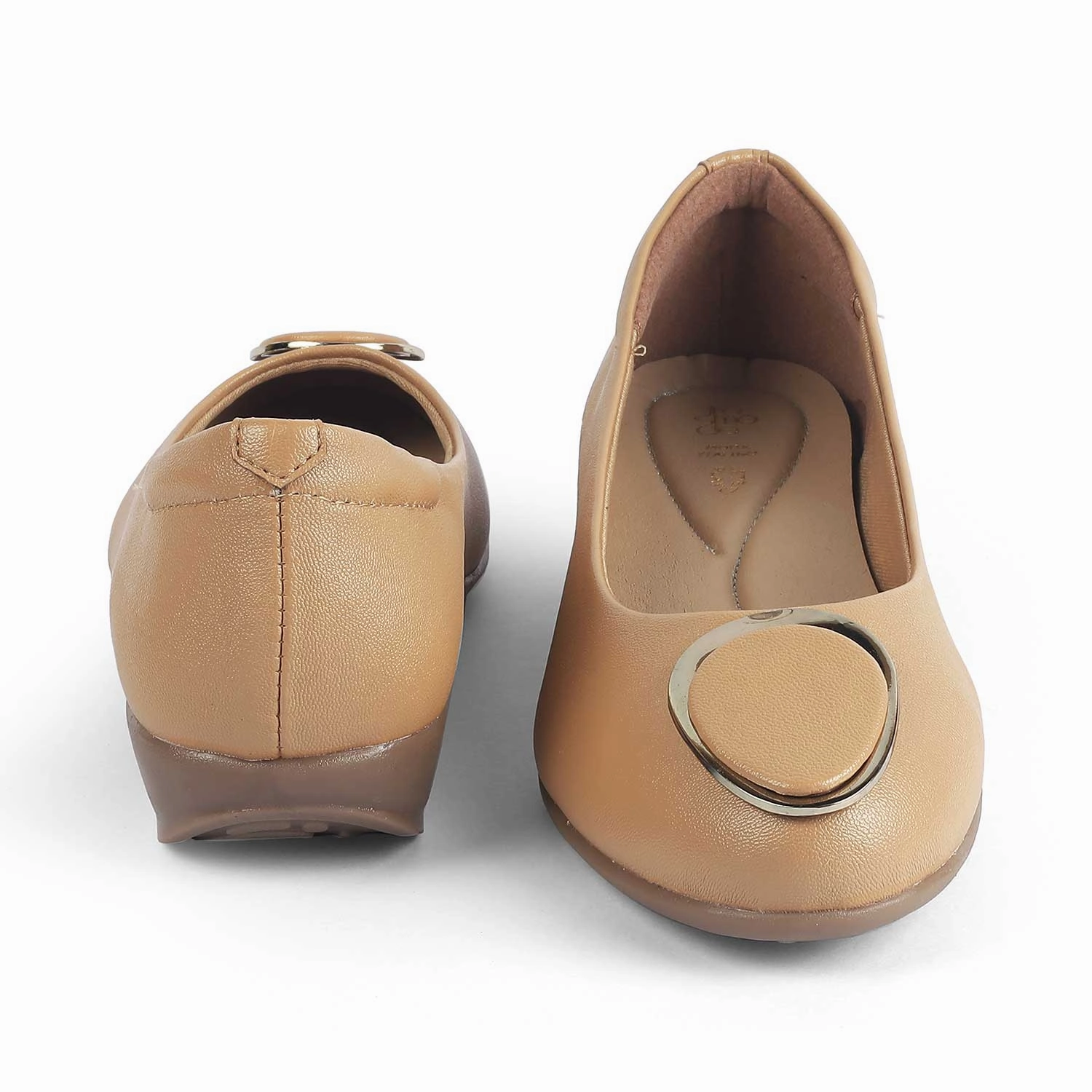 Tresmode Jelo Camel Women's Casual Ballerinas Casual Work Shoe