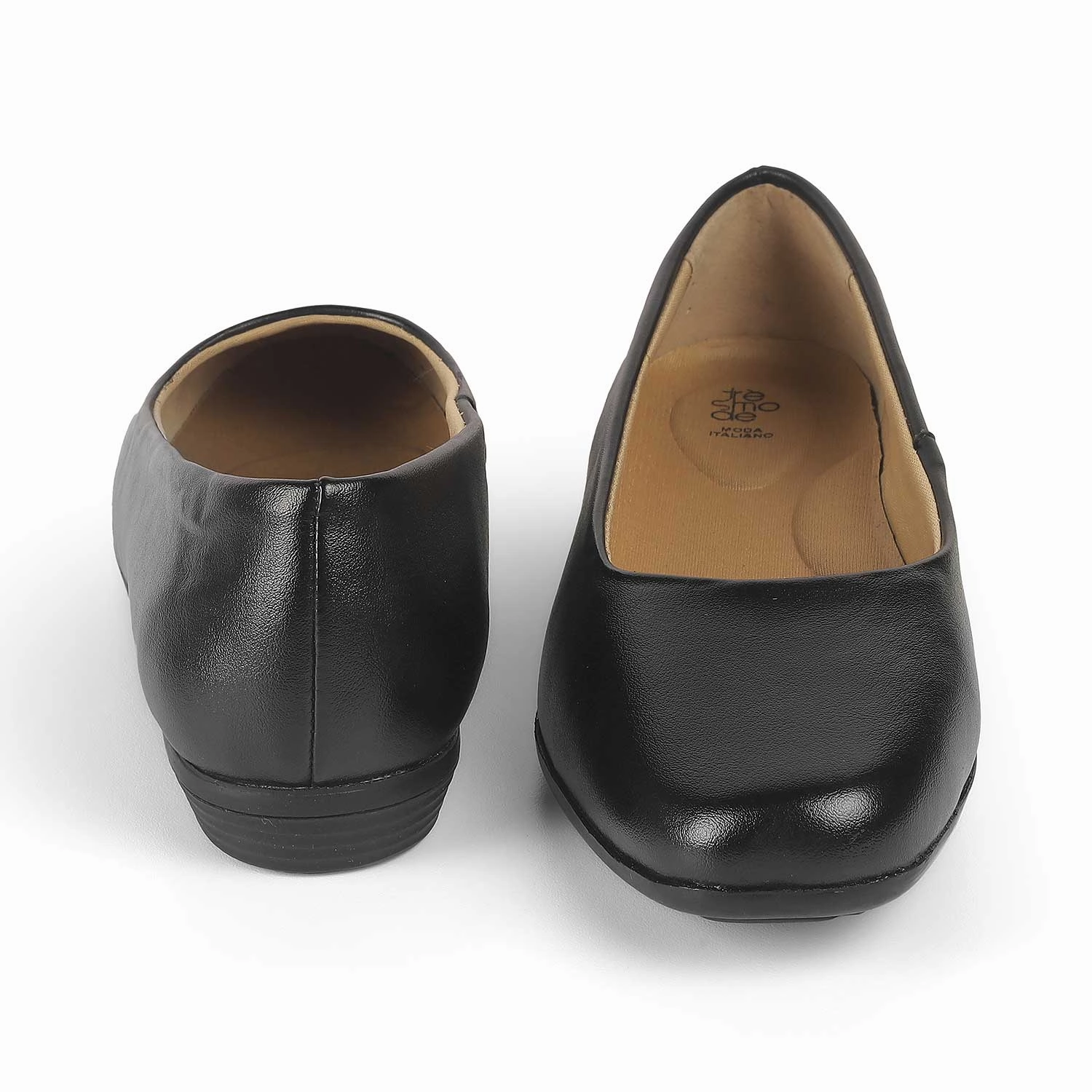 Minimal Casual Shoes Tresmode Joan Black Women's Casual Ballerinas