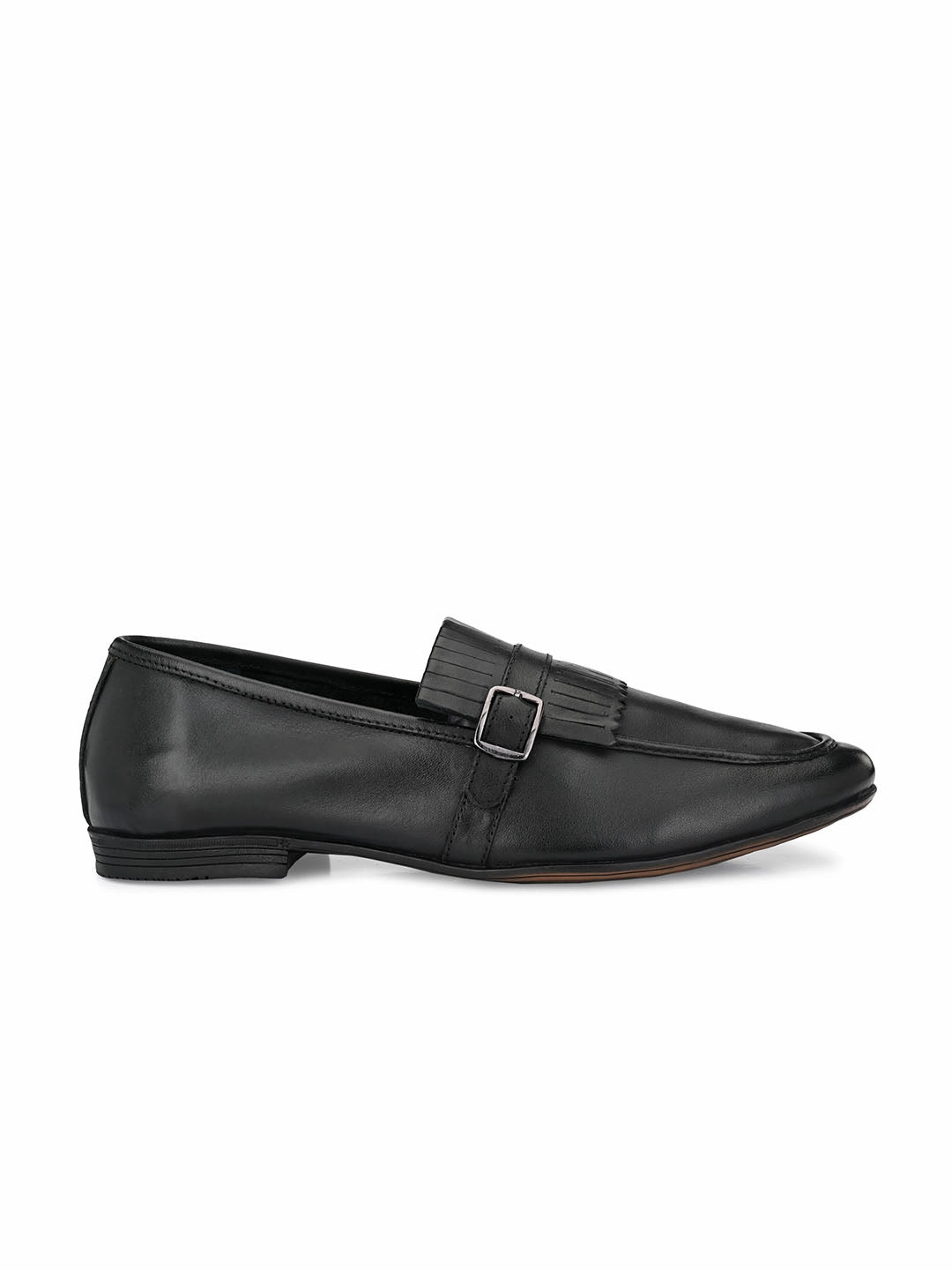 Coach Loafers Leah Troy Kilt Black Loafers
