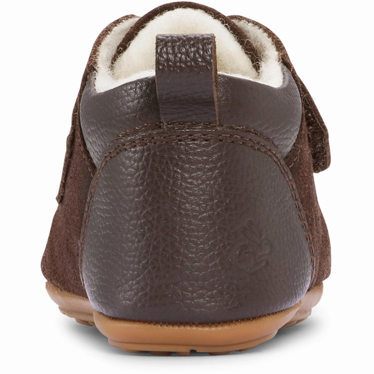 Memoi Slippers Bundgaard Dark Brown Teddy