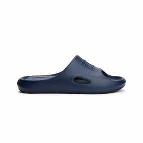 Tommy Hilfiger Cutout Embossed Pool Slides - NVY Moana Slippers