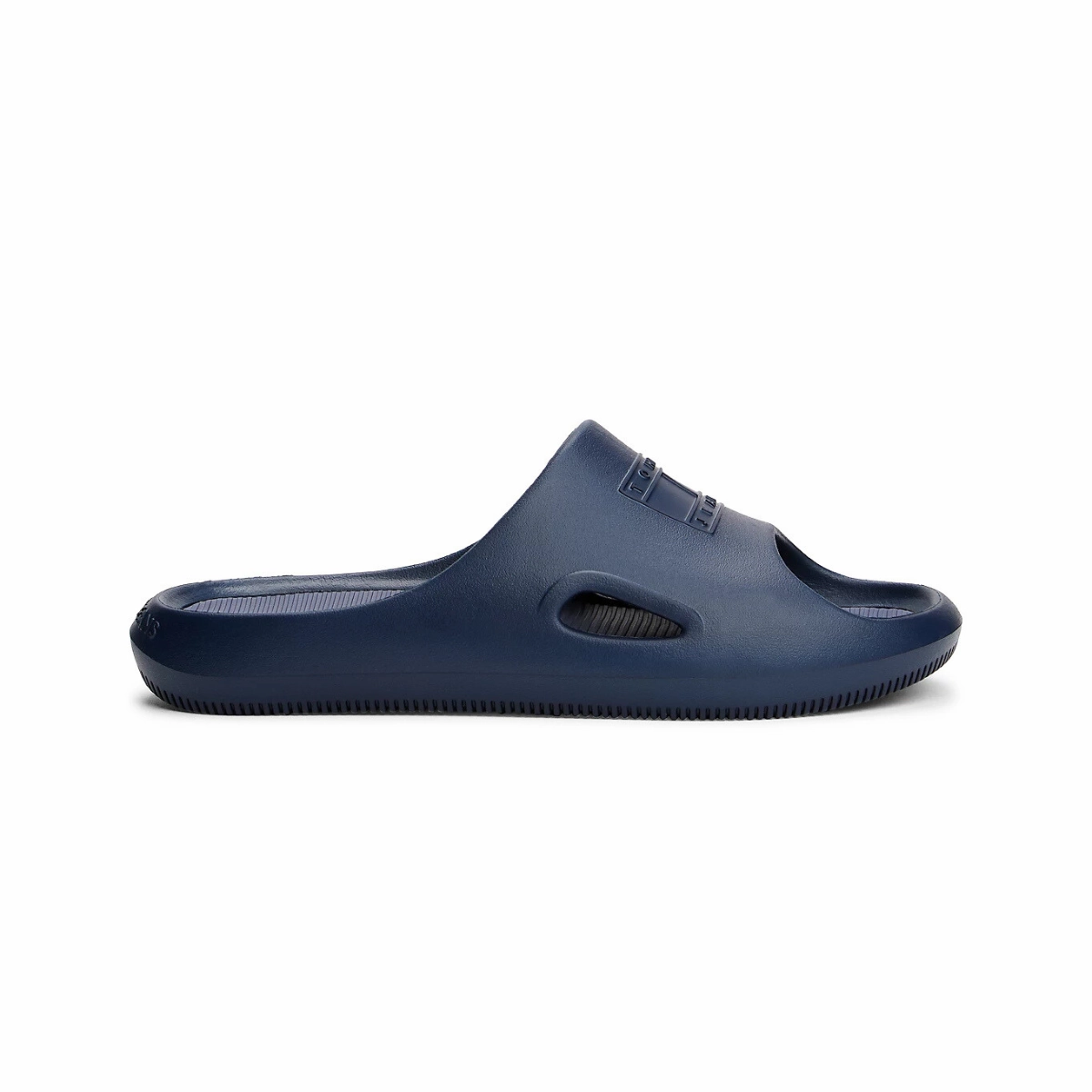 Tommy Hilfiger Cutout Embossed Pool Slides - NVY Slippers Images
