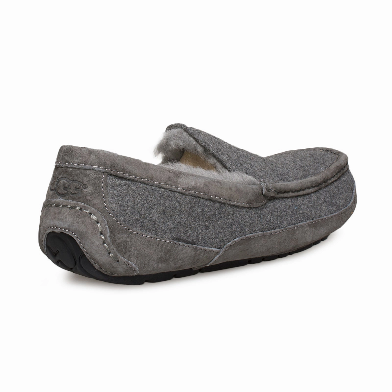UGG Ascot Wool Metal Slippers - Men's Slippers Hotels