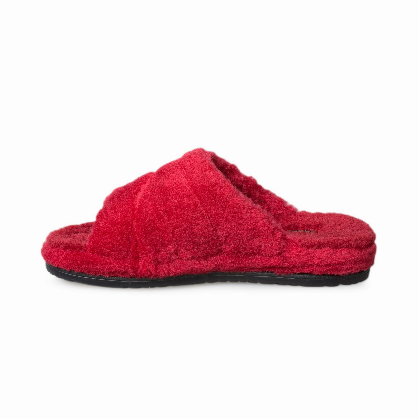 UGG Fluff You Samba Red Slippers - Men's Ballet Slippers Price