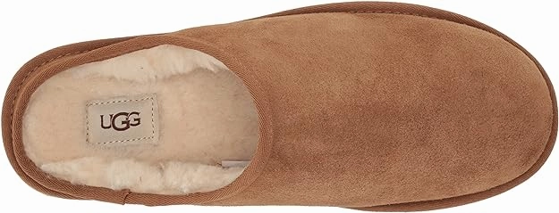 Slippers Winter UGG Men's Classic Slip-ON Slipper, Chestnut