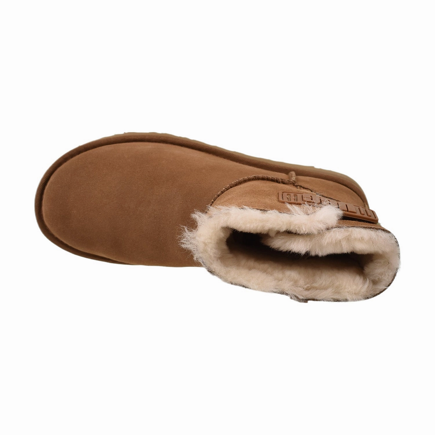 Ugg Mini Bailey Logo Strap Women's Boots Chestnut Cleaning Slippers At Home