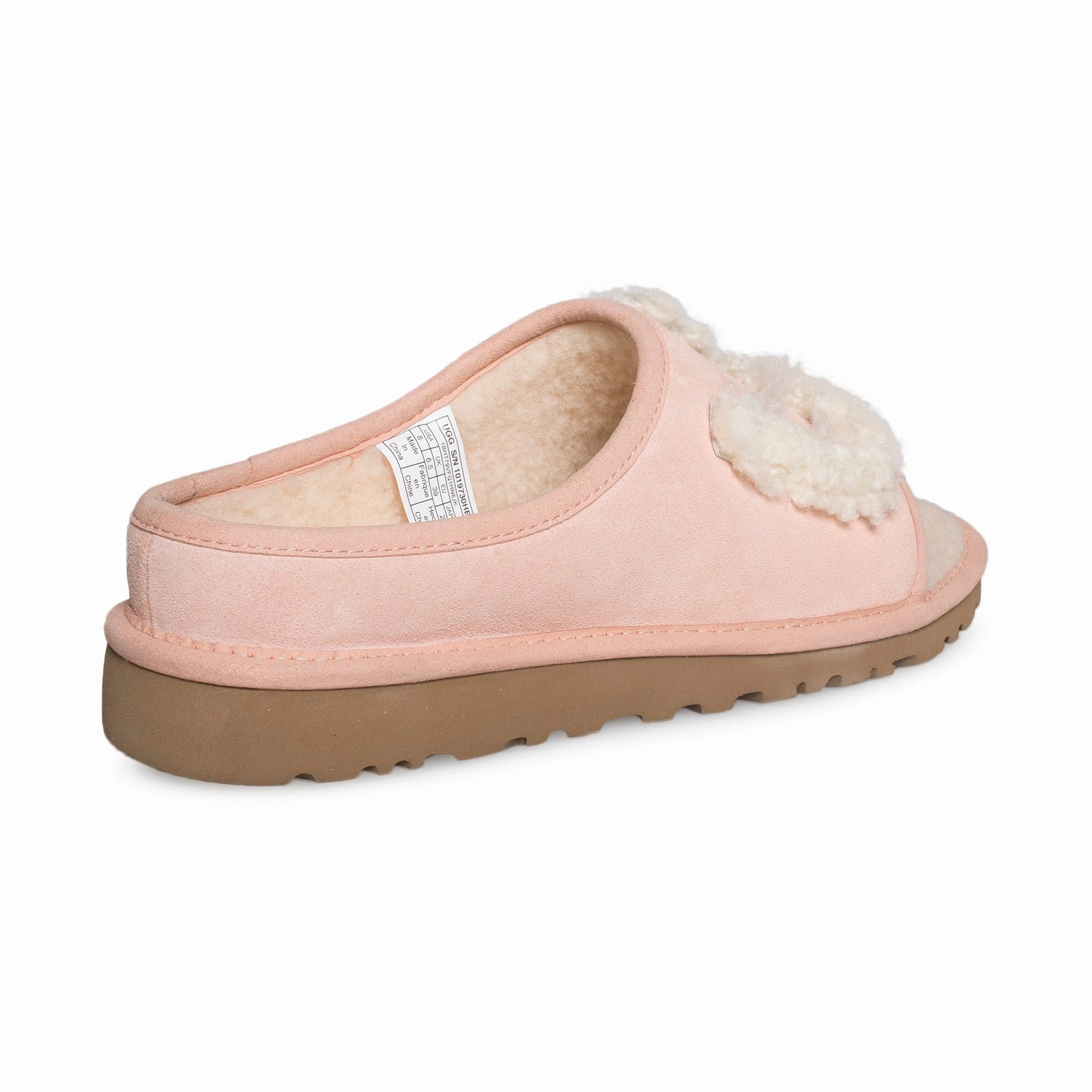 UGG Slide Tropical Peach / Natural Slippers - Women's Glass Slippers Battle Cats
