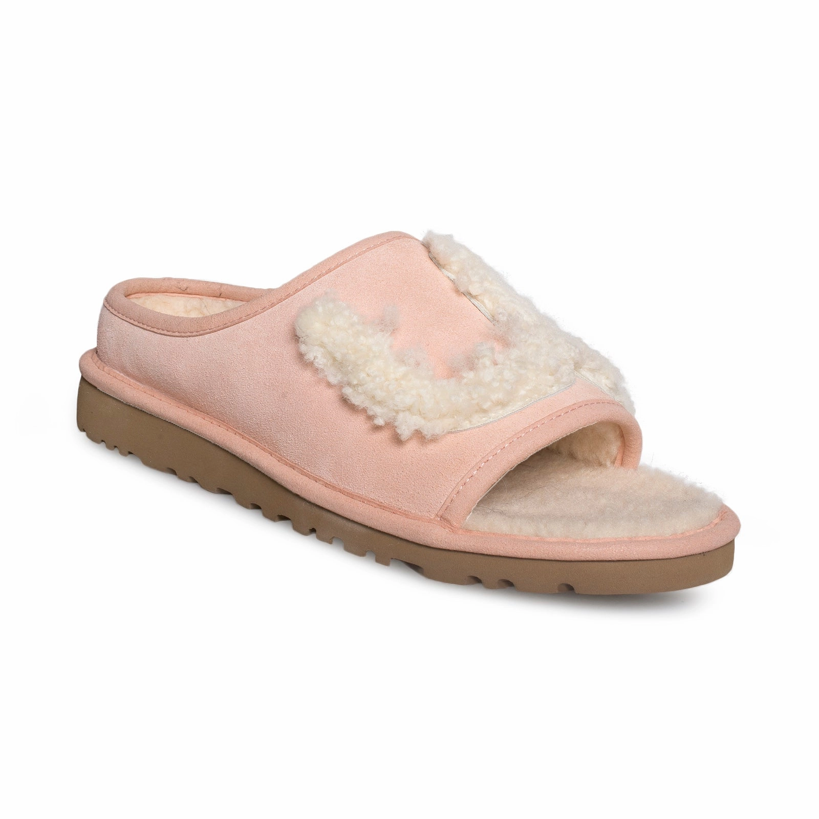 UGG Slide Tropical Peach / Natural Slippers - Women's Smithsonian Slippers