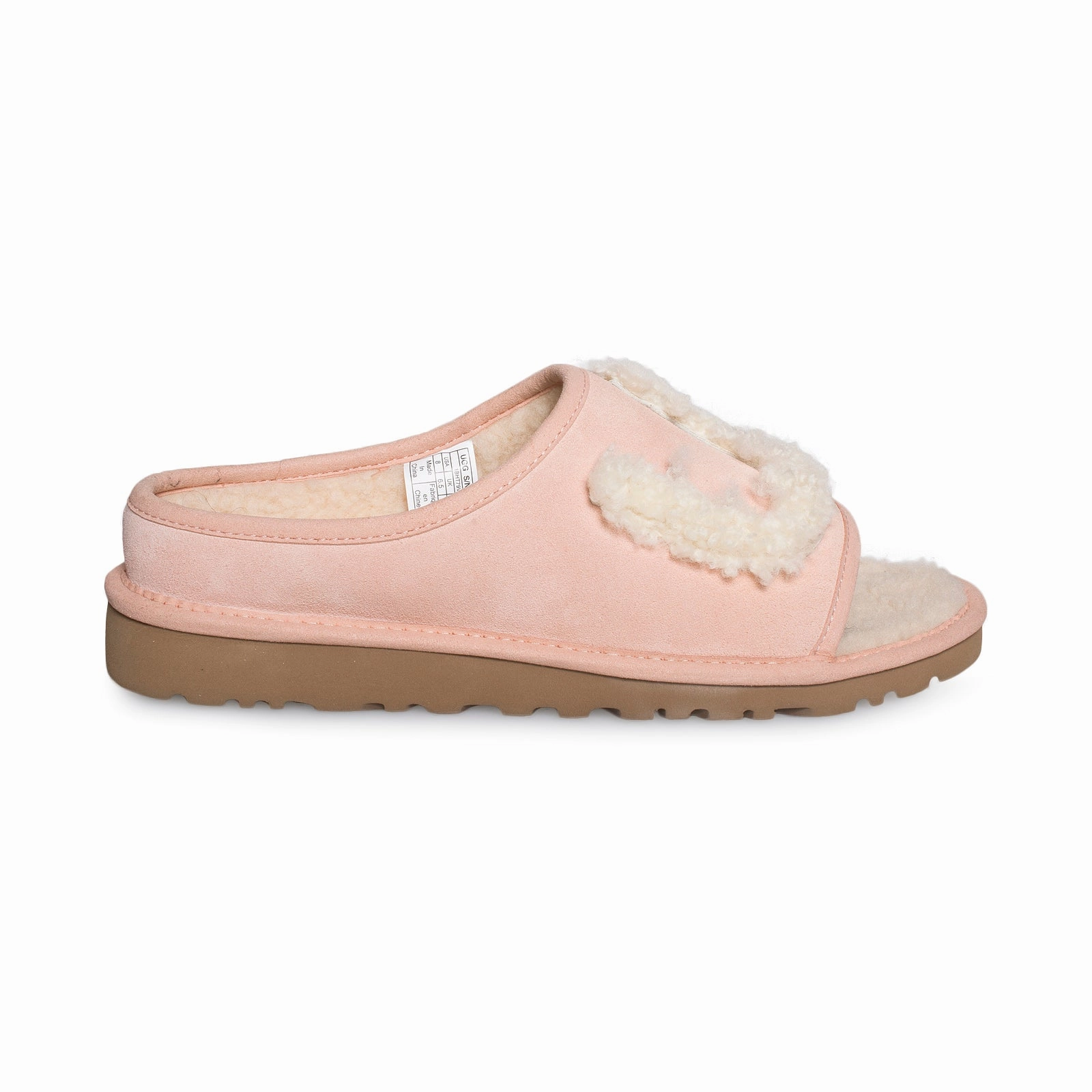Shearling Slippers Costco UGG Slide Tropical Peach / Natural Slippers - Women's