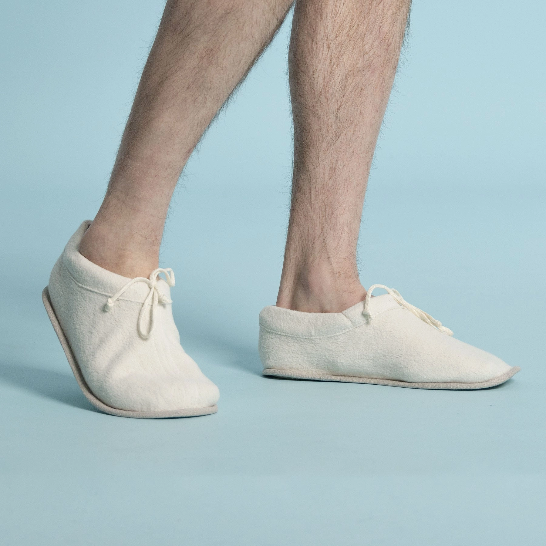 GERSHWIN Glue-free Organic Cotton Fleece House Shoes Slippers (Unisex, Vegan) Slippers Bread