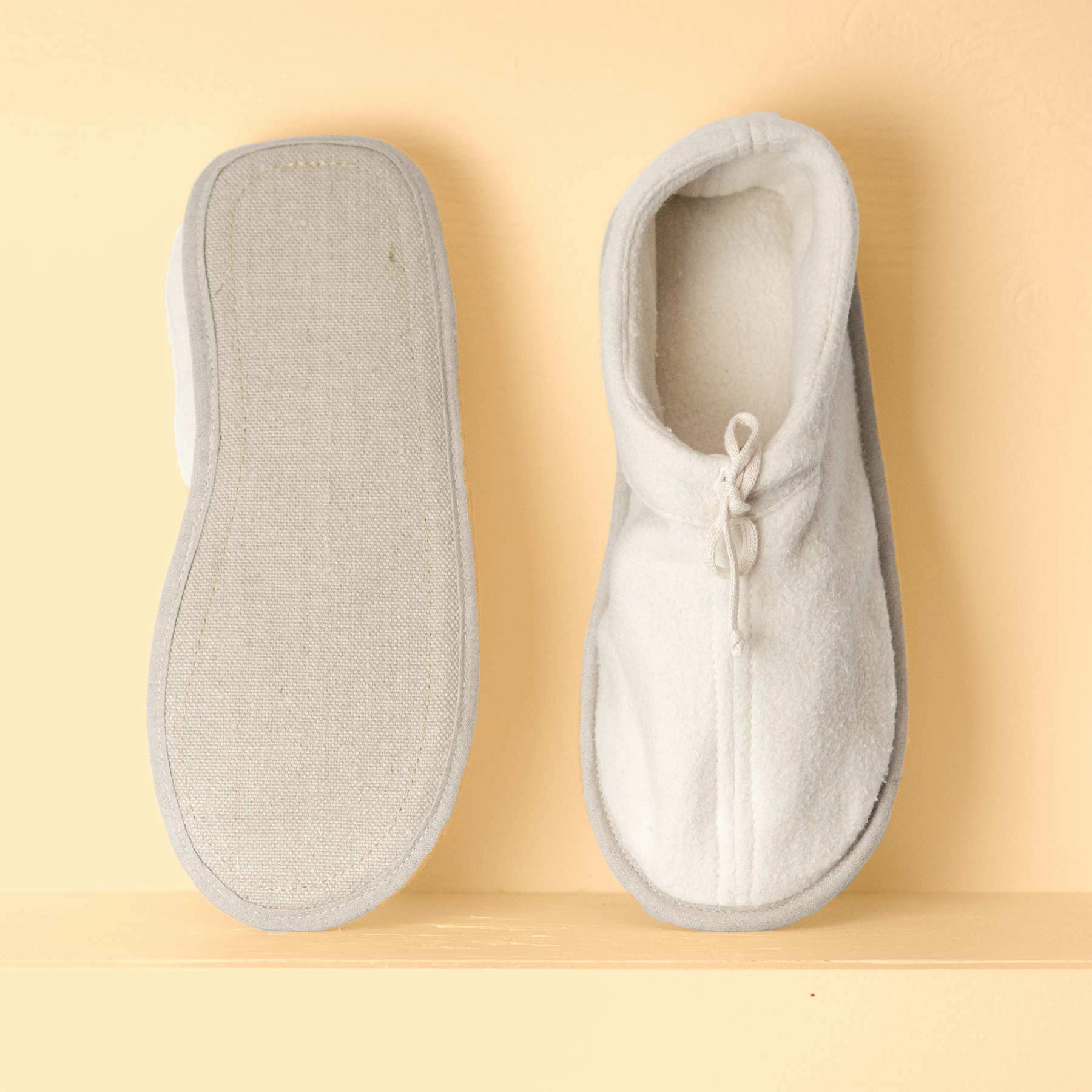 GERSHWIN Glue-free Organic Cotton Fleece House Shoes Slippers (Unisex, Vegan) Character Slippers