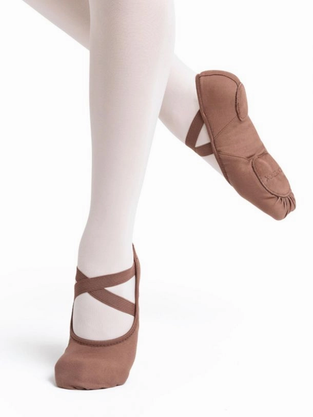 Capezio Hanami Ballet Slipper Mocha 2037W Adda Slippers
