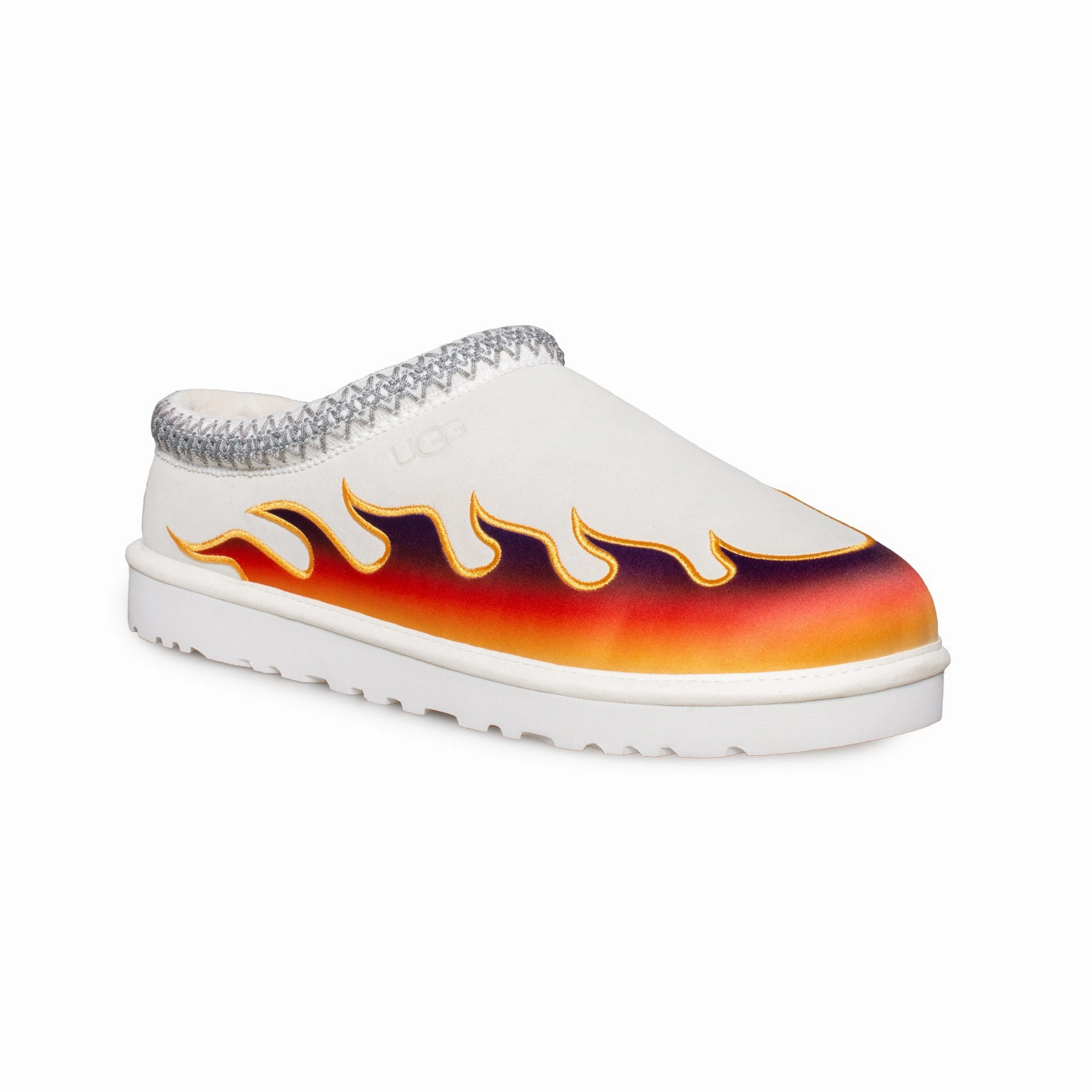 Build A Bear Slippers UGG Tasman Flame White Slippers - Men's