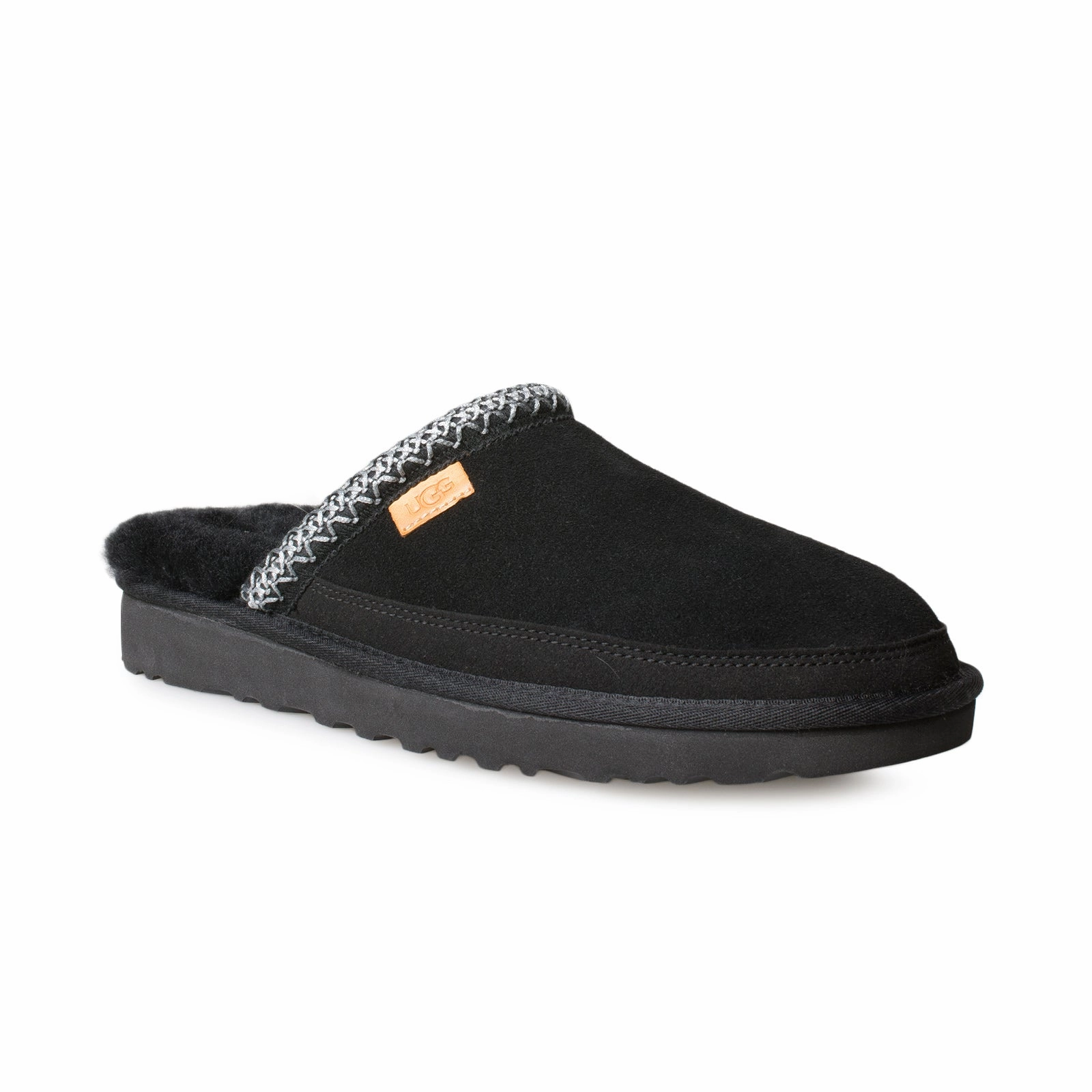 UGG Tasman Slip On Black TNL Slippers - Men's Lilo And Stitch Slippers