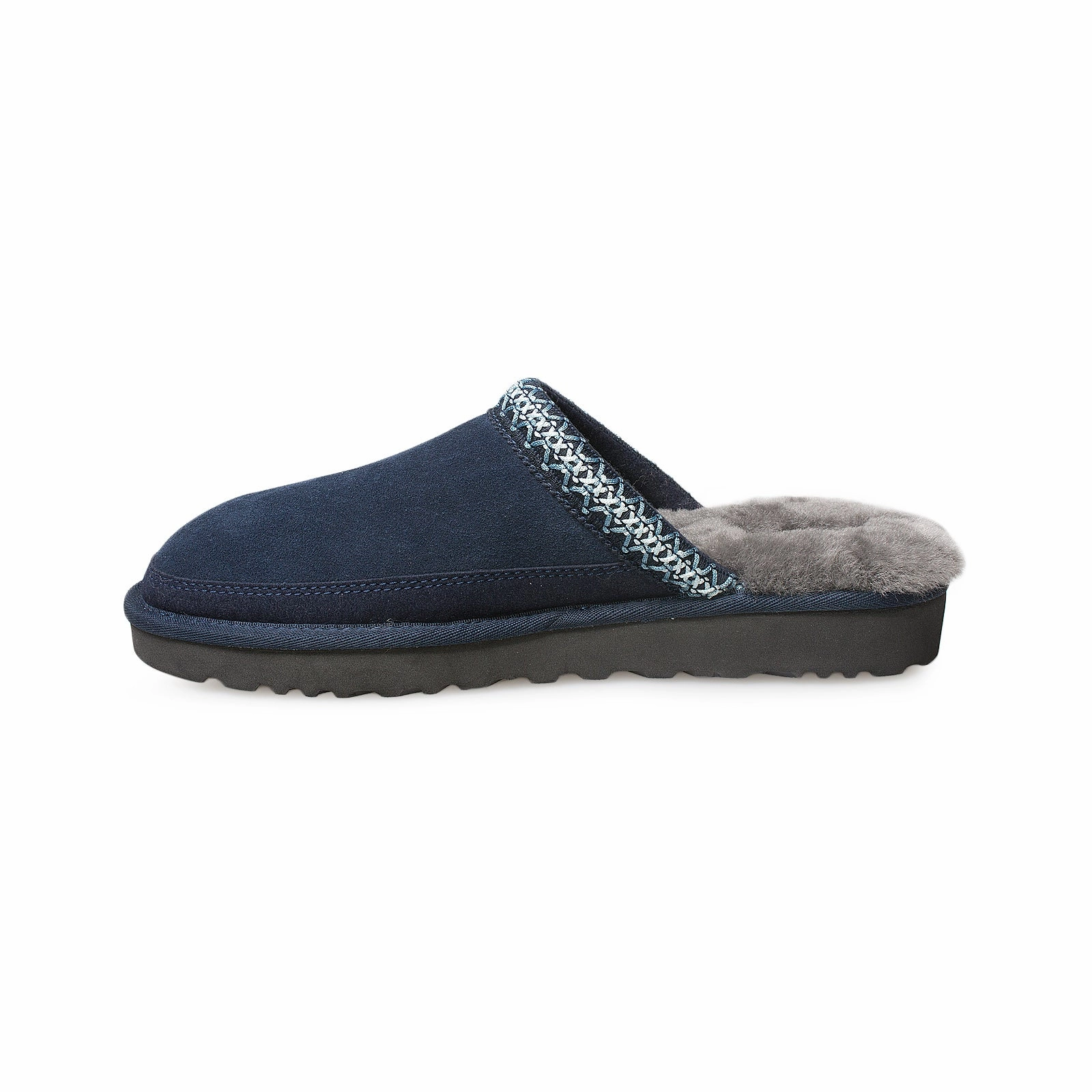UGG Tasman Slip On Dark Sapphire Slippers - Men's Cozy Slippers Brand With A Nut In Its Logo