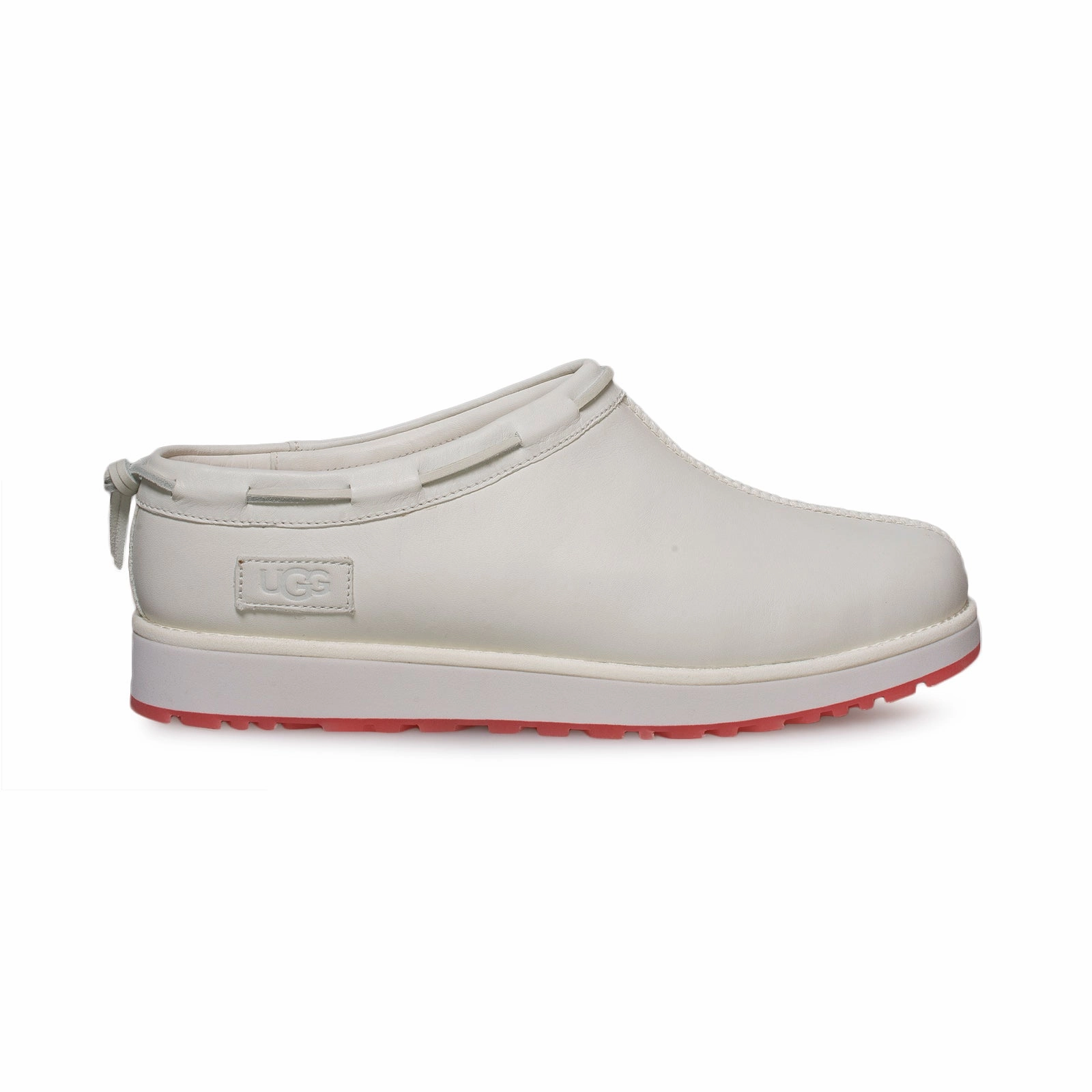 UGG Tasman Sundae White Red Slippers - Men's How To Wash Wool Slippers