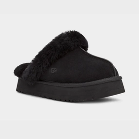 UGG W Disquette - Black Character Slippers For Adults