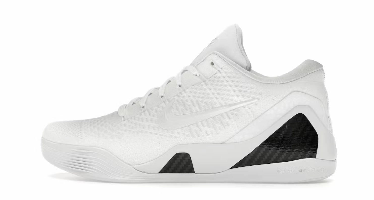 Nike Kobe 9 Elite Low Protro "Halo" Scuff On Right Shoe Asics Tennis Shoes Gel Challenger 14