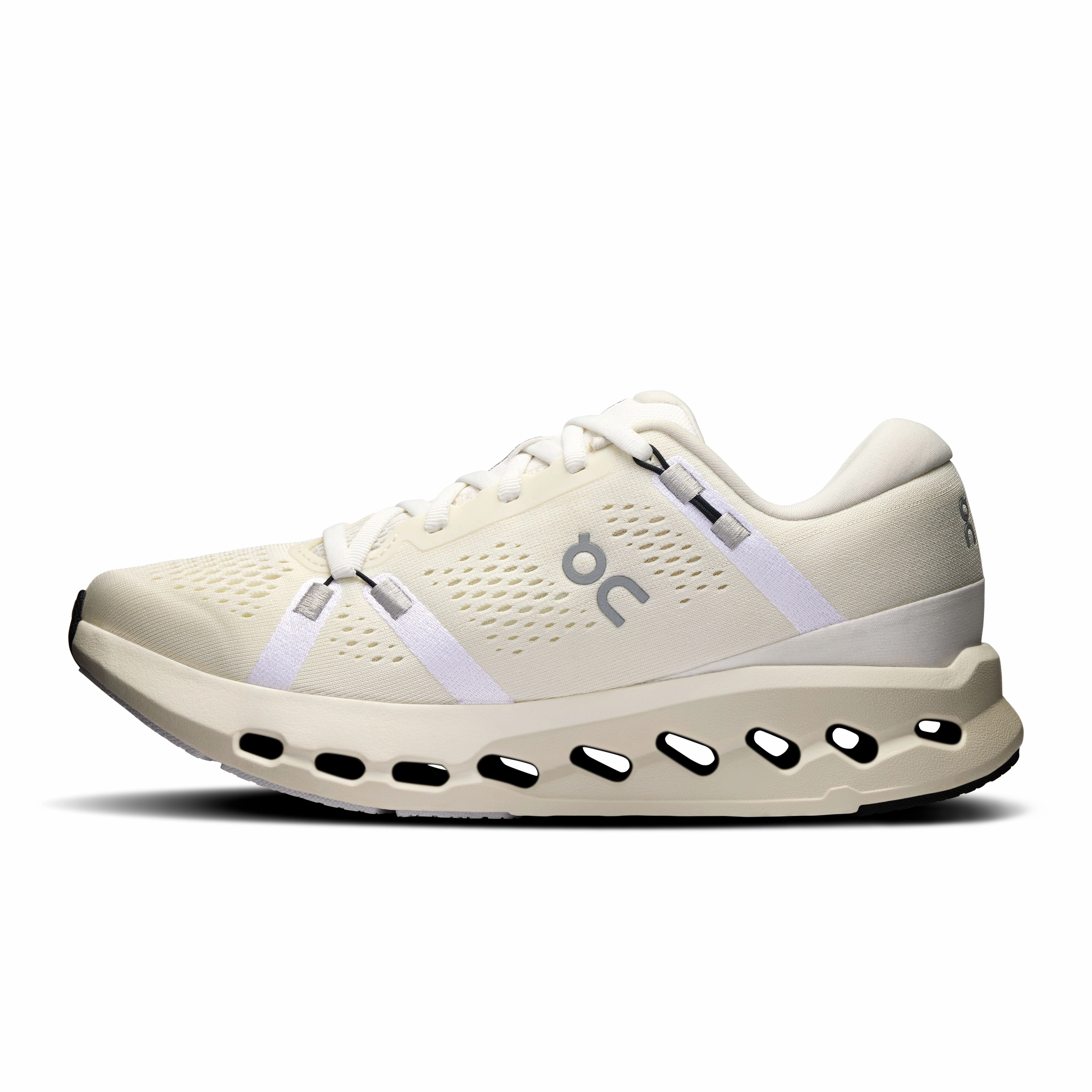 Women's On Cloudsurfer 2 Running Shoe in Ivory | Ivory Trail Running