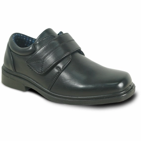 Running Shoes On Beach BRAVO Boy Dress Shoe WILLIAM-2KID Oxford Shoe School Uniform Black