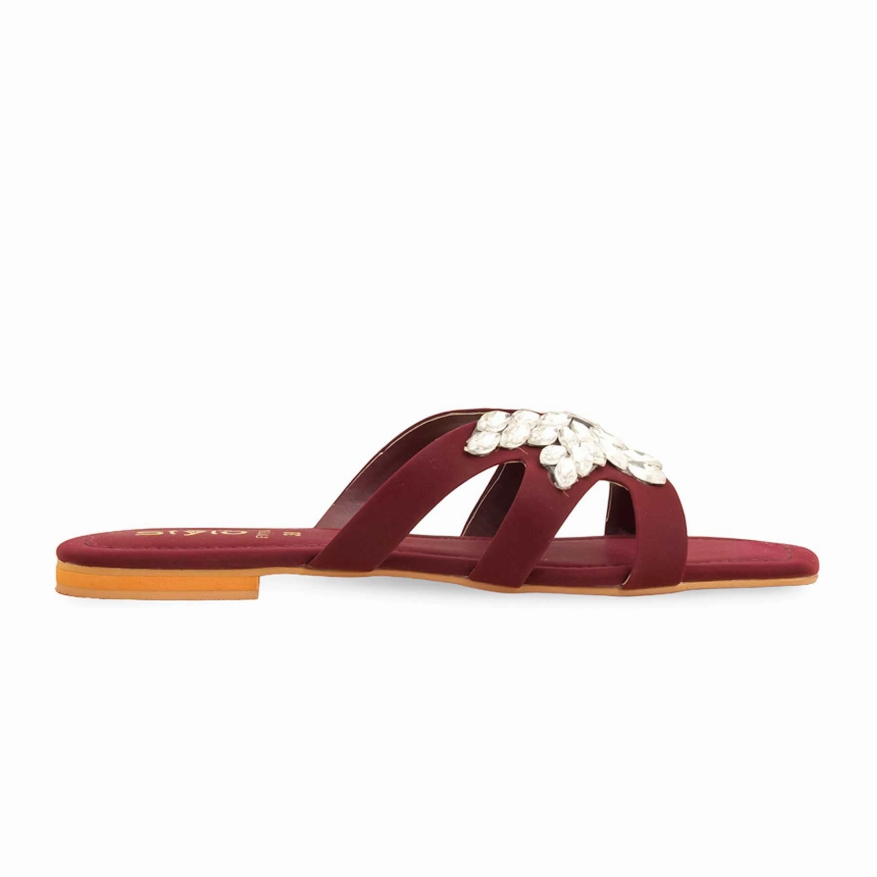 Glerups Slippers Review Maroon Fancy Slipper For Women FN7900