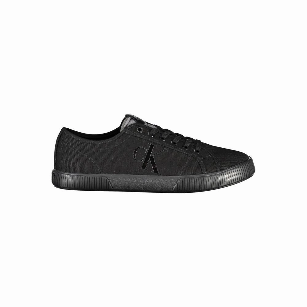 Calvin Klein Black Cotton Men Sneaker Sneakers Define