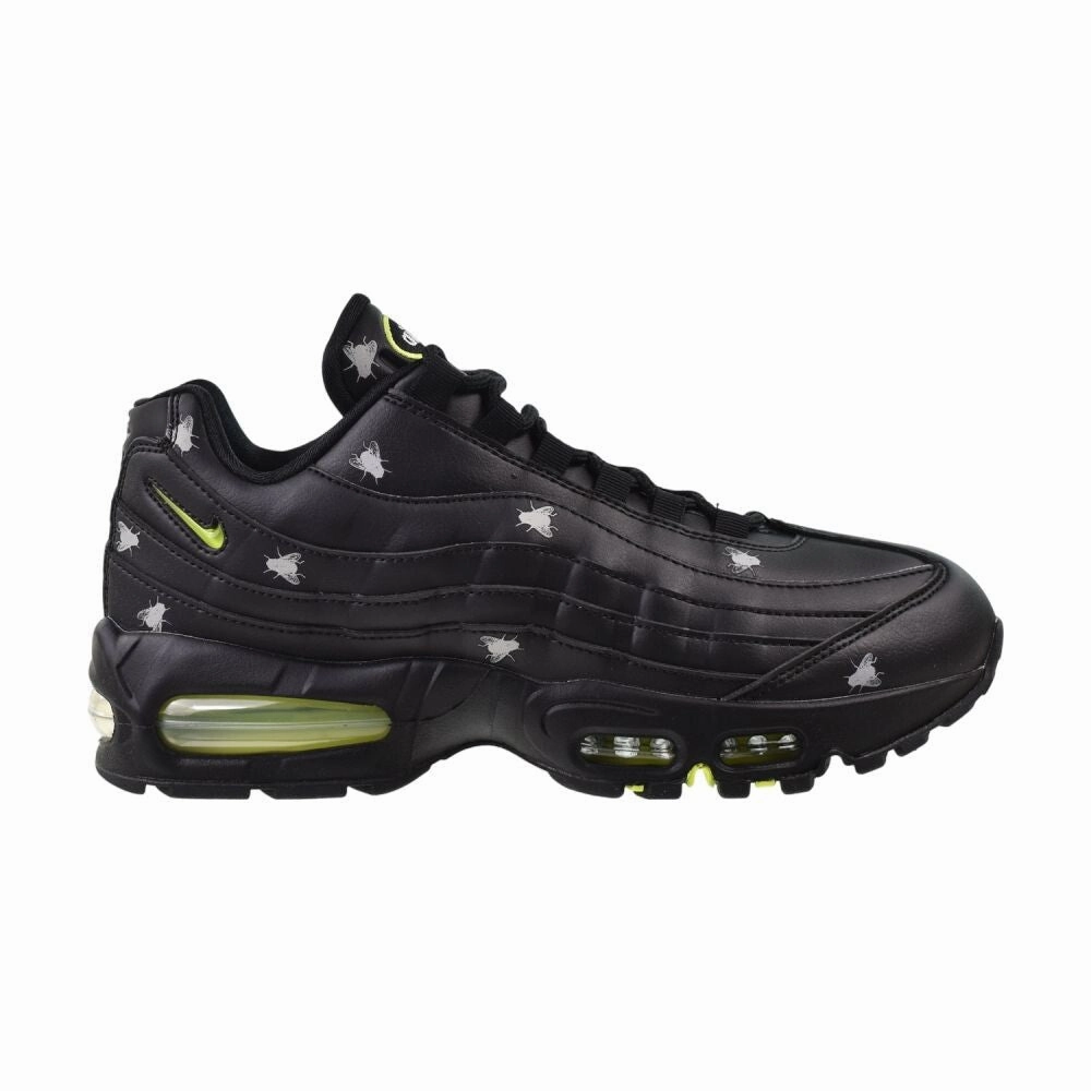 Nike Air Max 95 Premium "Houseflies" Men's Shoes Black/Yellow im3082-001 Smart Casual Open Toe Shoes