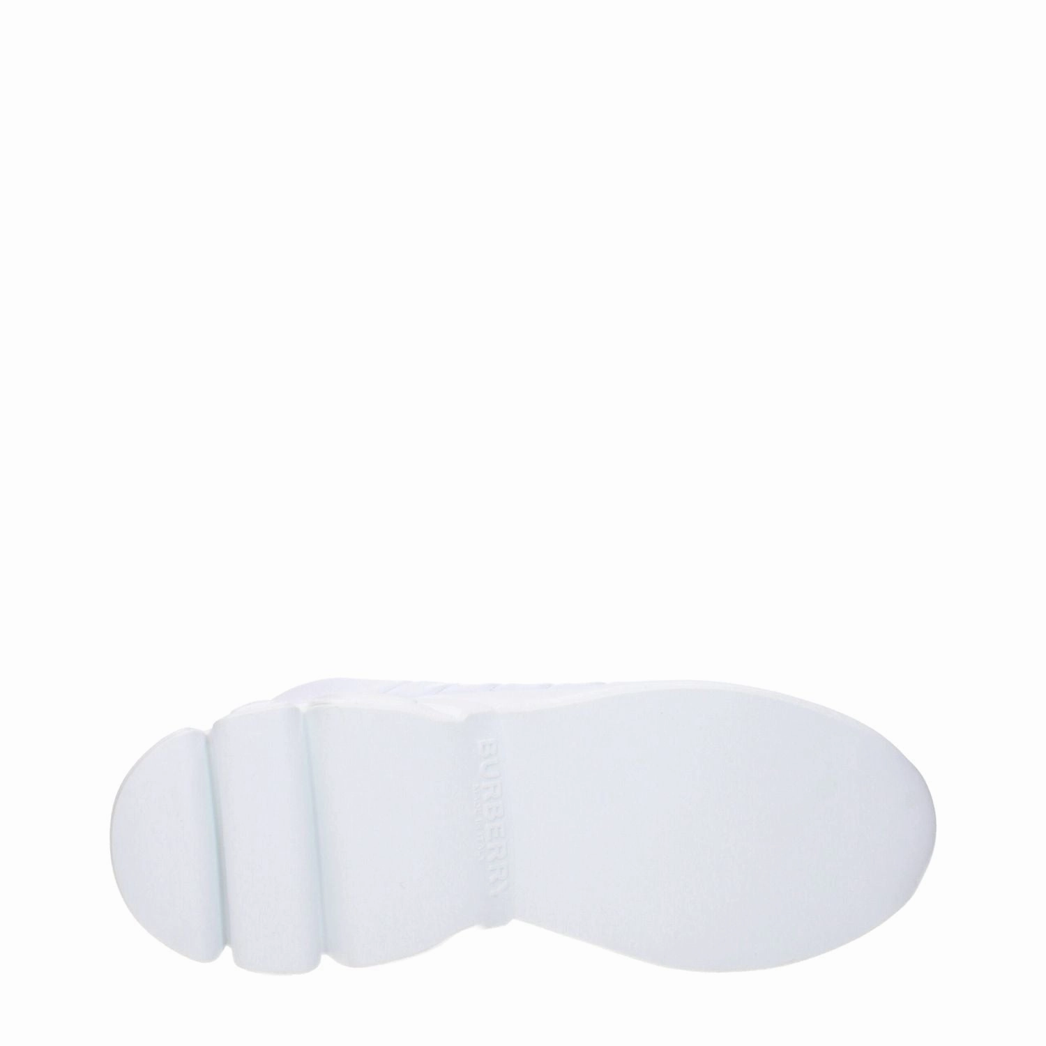 Burberry White Leather Sneakers Split Toe Sneakers