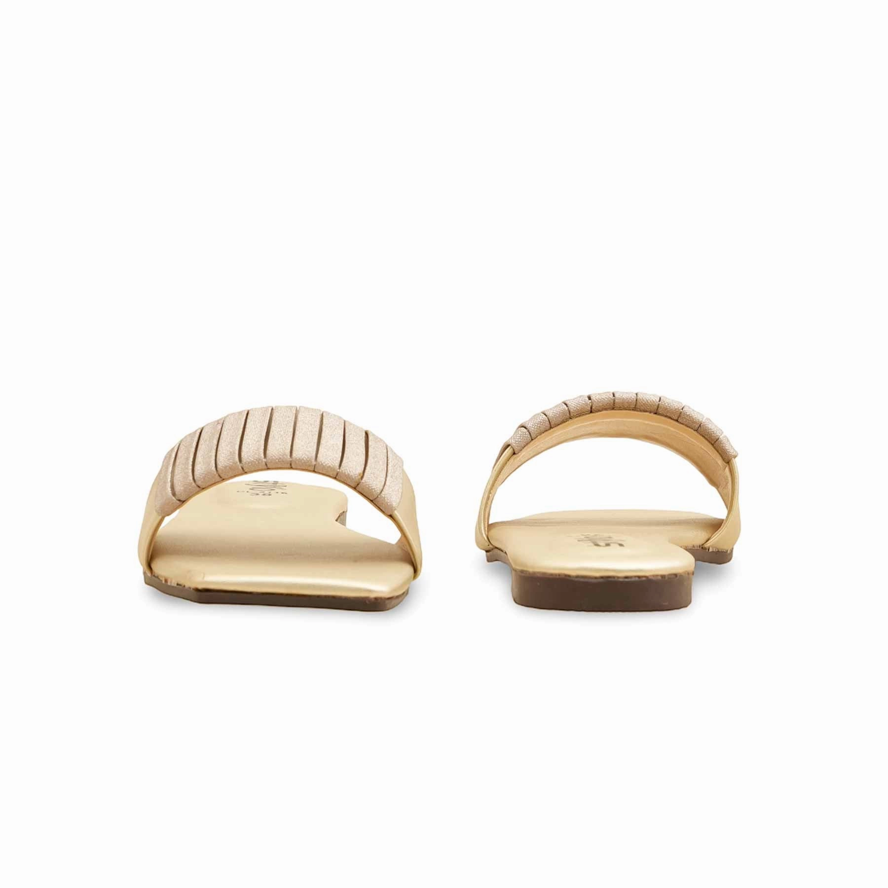 Sequin House Slippers Golden Casual Slipper CL2116